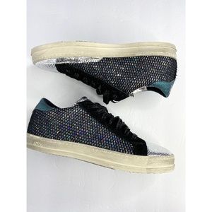 p448 multicolor glitter